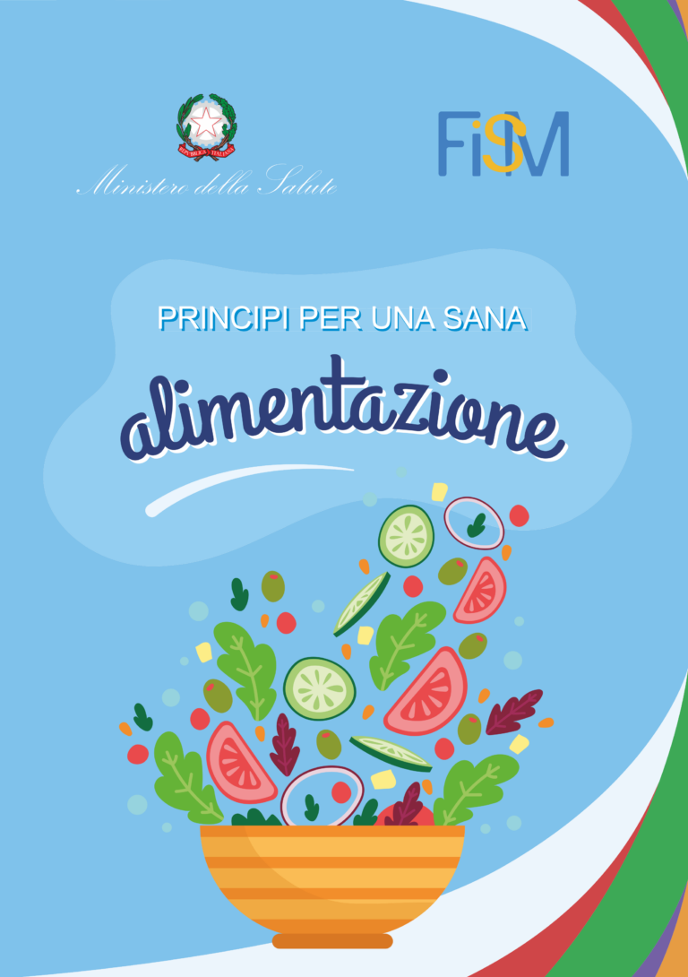 Principi per una sana alimentazione, il vademecum del Ministero della Salute